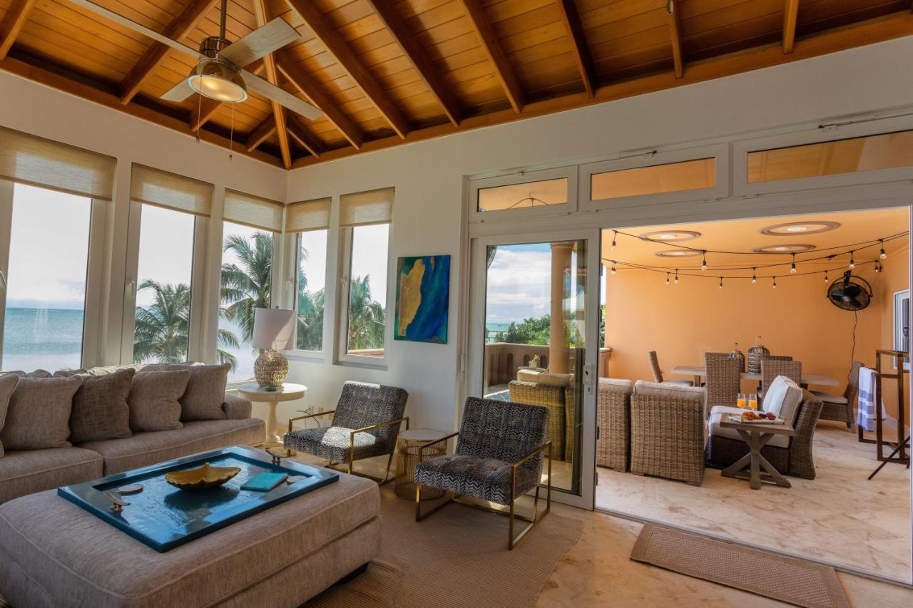 Belizean Cove Estates Luxury Beachfront Villa San Pedro  Bagian luar foto